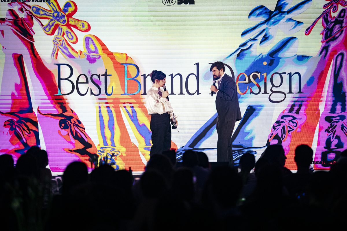 The ceremony stage during the show