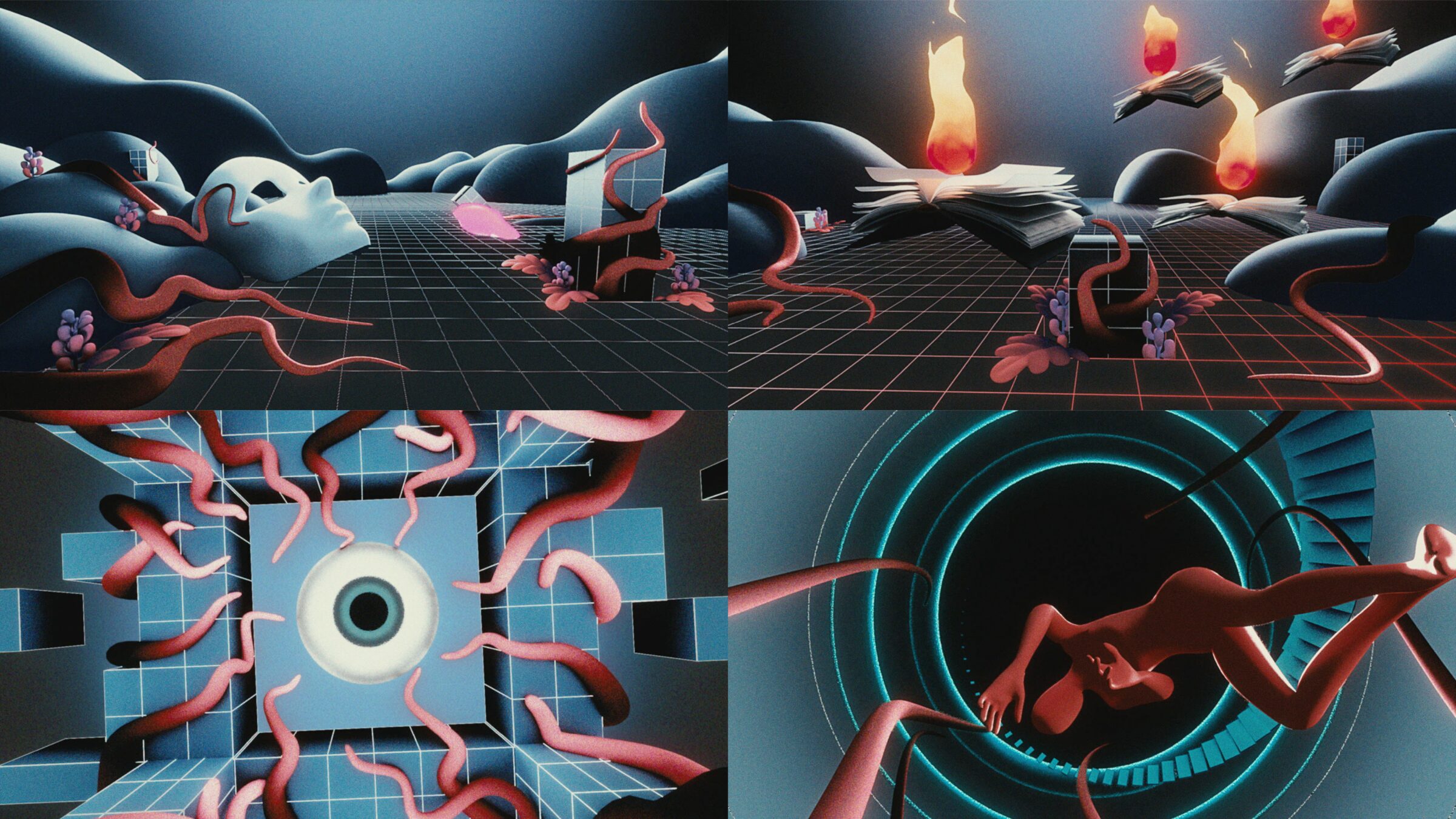 Frames from the second part of the film — betrayal