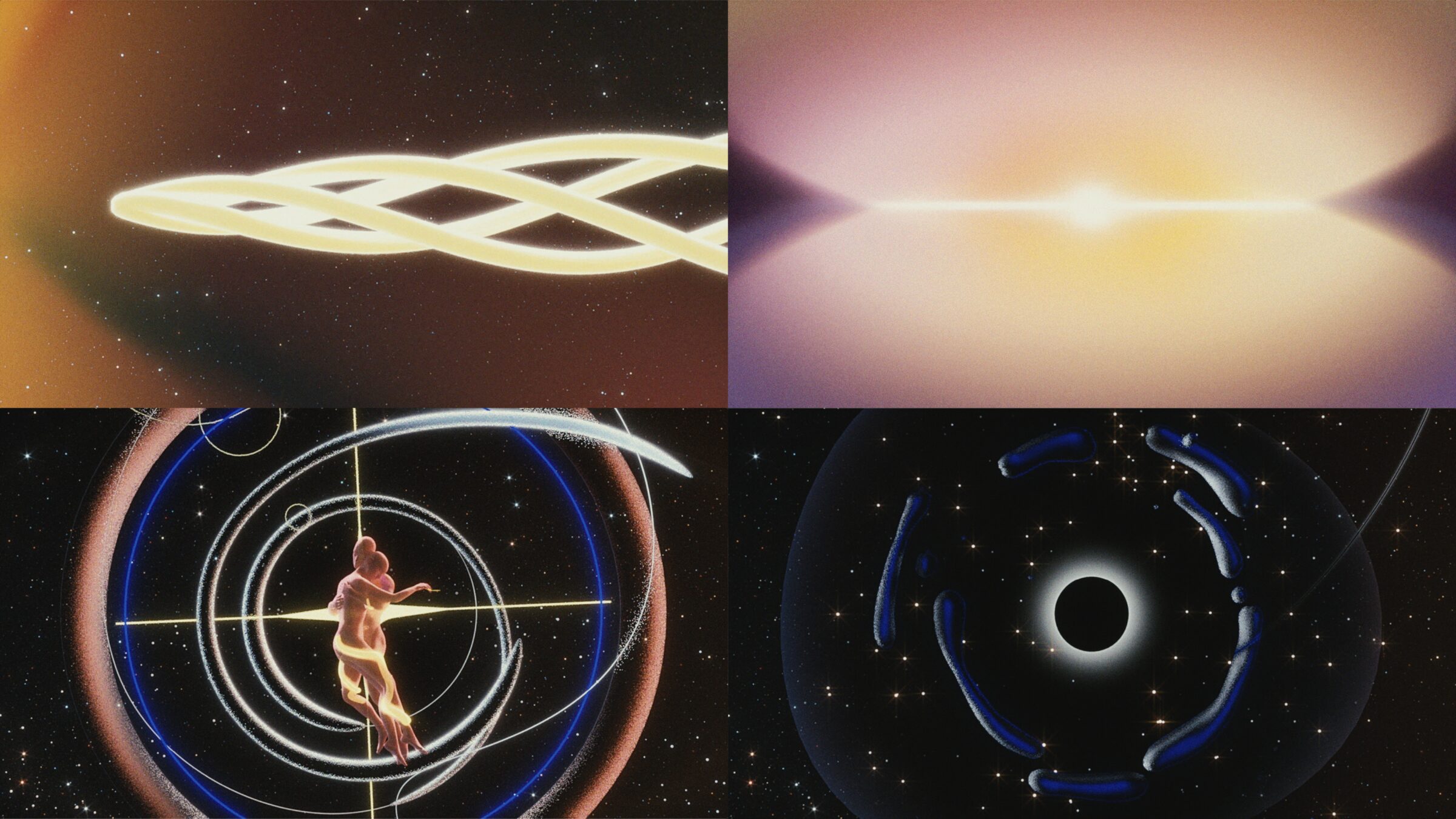 Frames from the third part of the film — peace